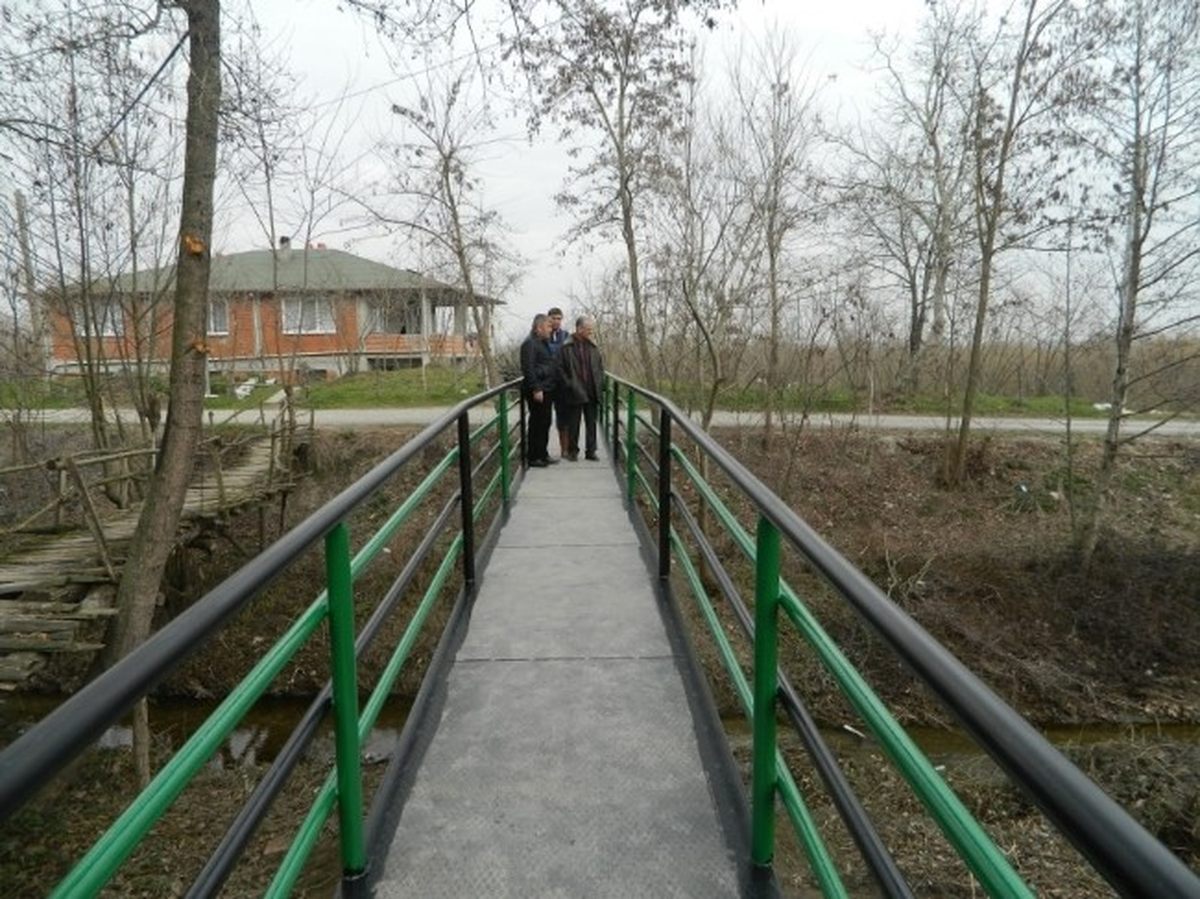 Yazılı Köyüne 22 Metrelik Köprü Yapıldı