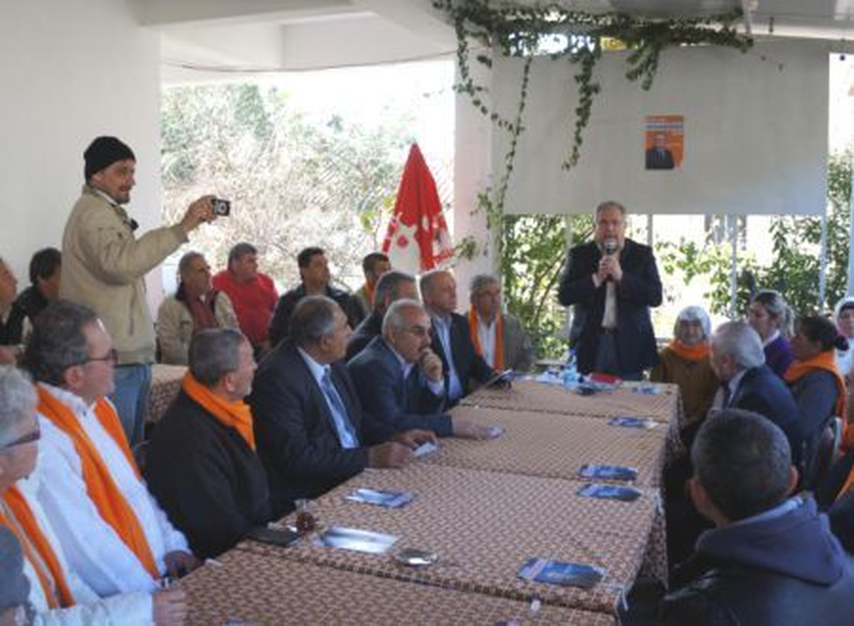 Ak Parti Marmaris Belediye Başkan Adayı Turgay\'ın Ziyareti