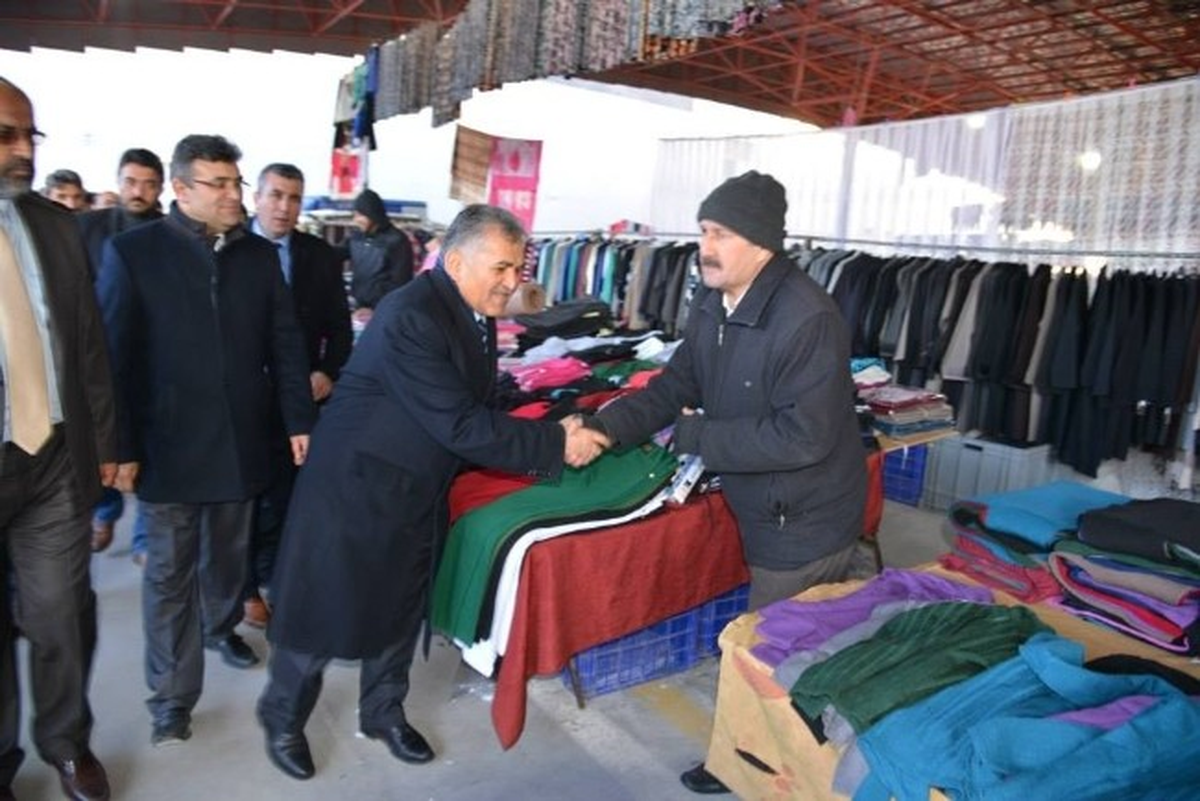Yıldırım Beyazıt\'ta Başkan Memduh Büyükkılıç\'a Yoğun İlgi