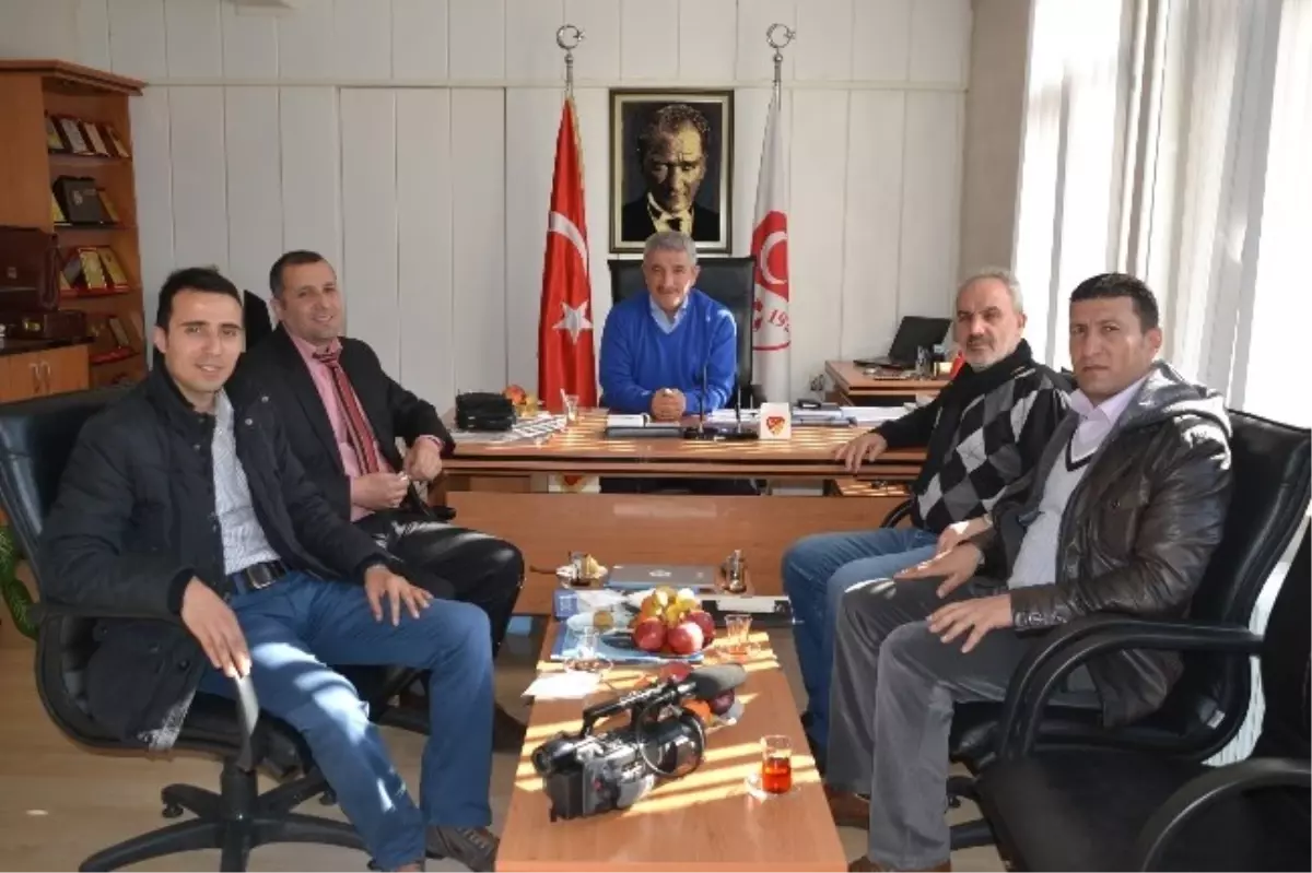 Asgd Malatya Şube Yönetimi, Tff Bölge Müdürlüğünü Ziyaret Etti