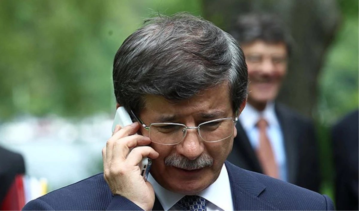 Dışişleri Bakanı Davutoğlu\'nun Telefon Diplomasisi