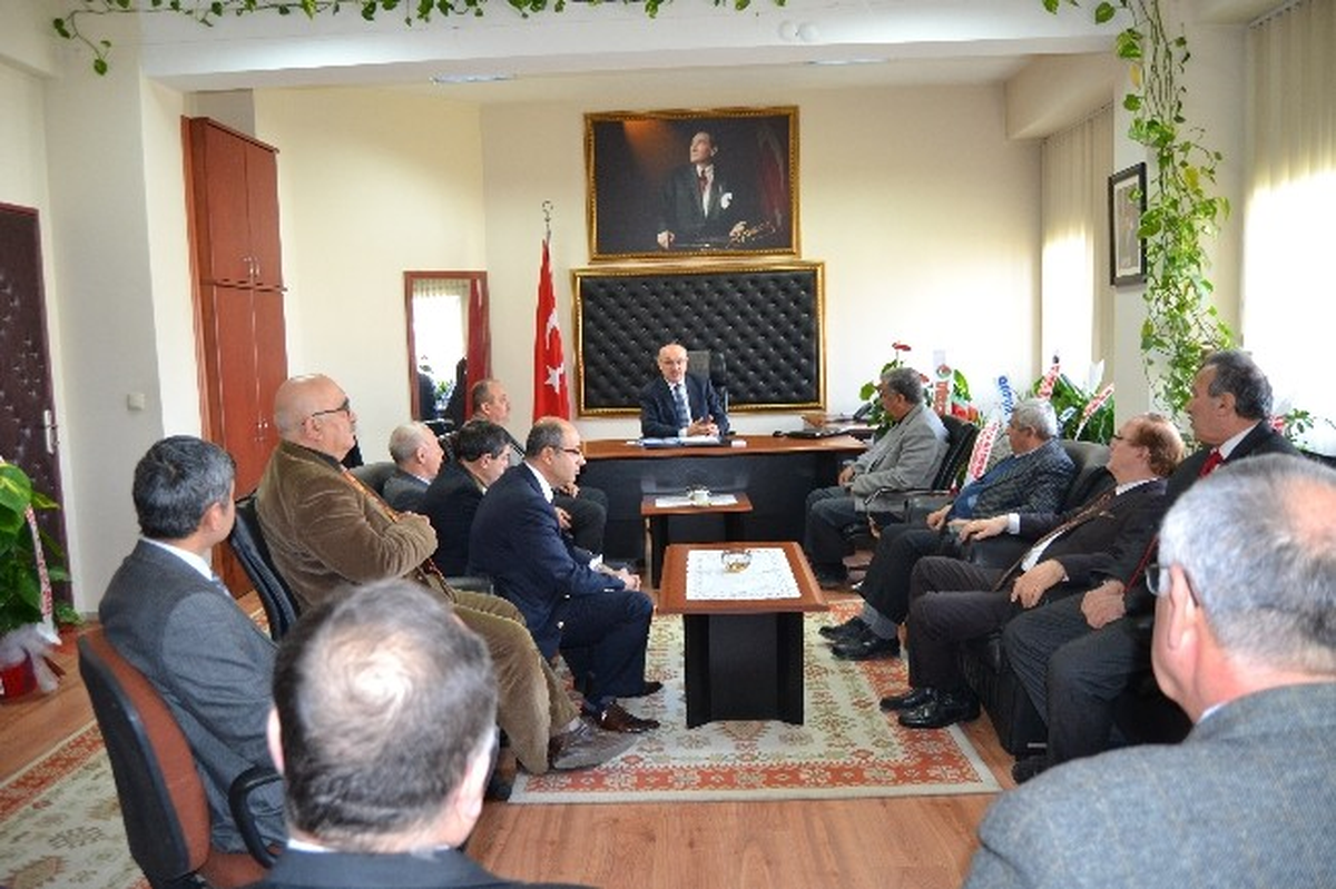 Eğitim Denetmenlerinden Yurtman\'a Ziyaret