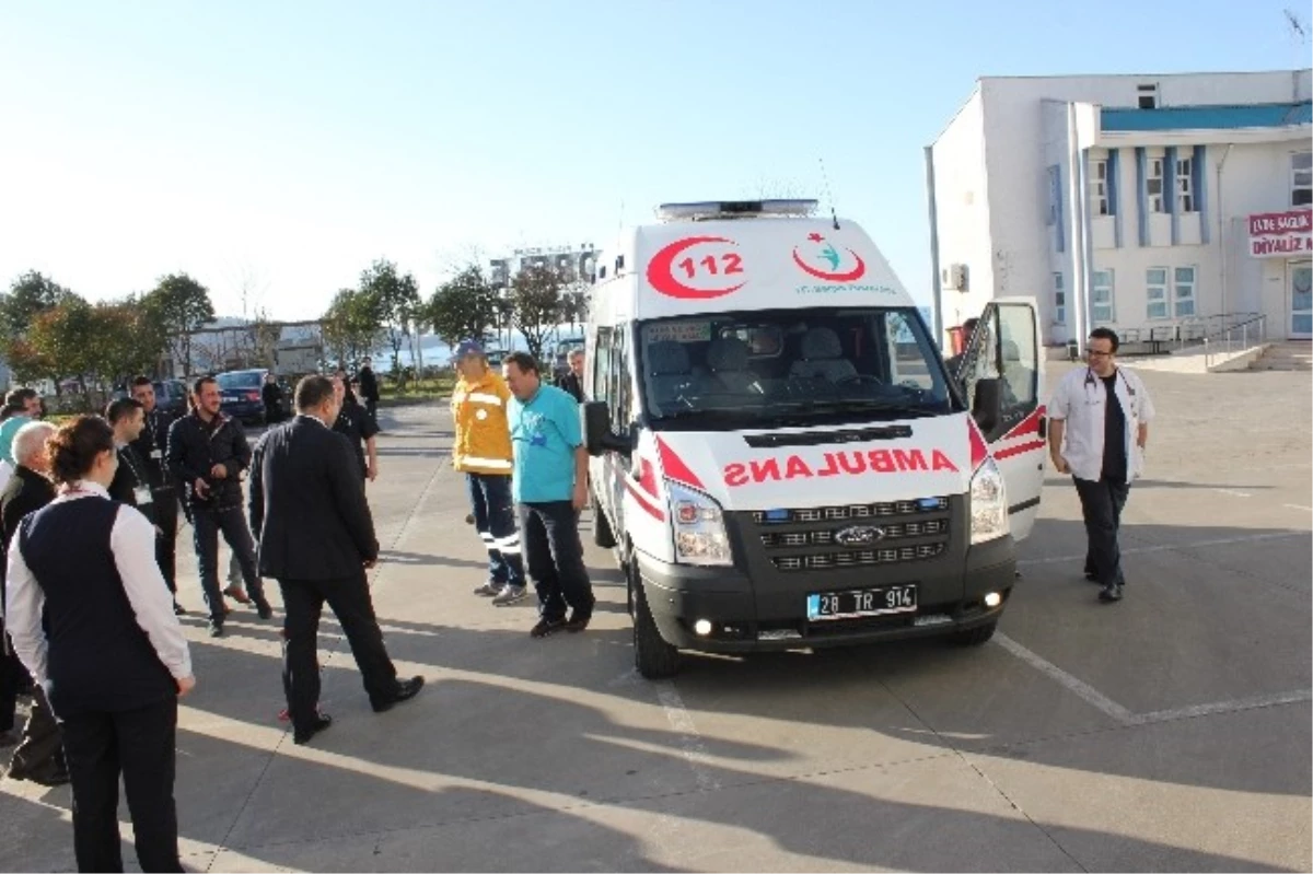 Görele\'ye Tam Donanımlı Ambulans