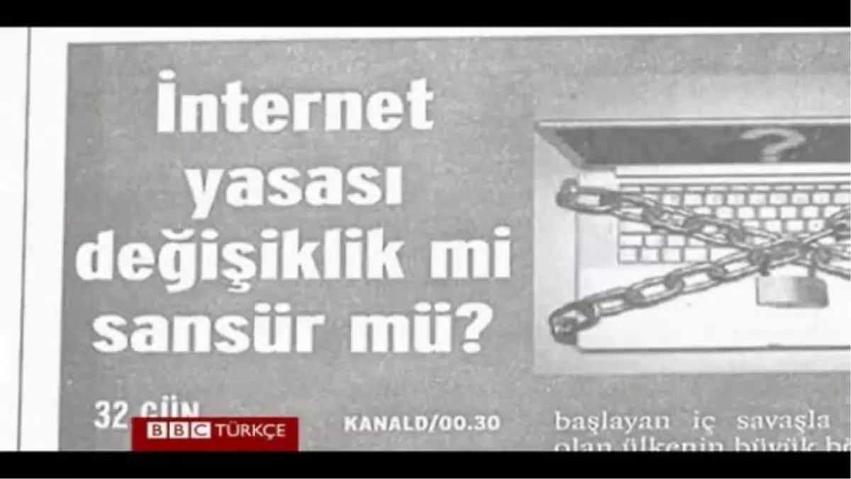 İnternet Yasası: Özgürlük Bitti