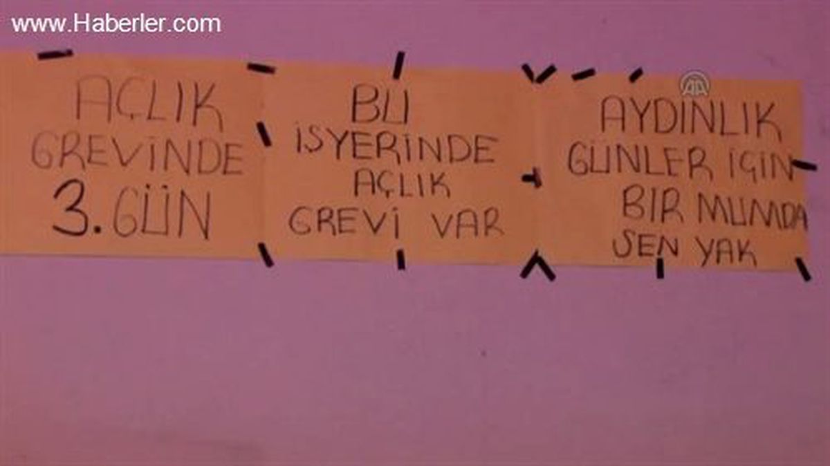 Doğubayazıt\'ta İşten Çıkarılan İşçiler, Açlık Grevi Başlattı