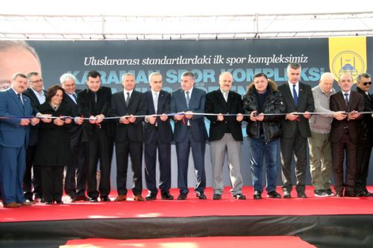 Karaman Spor Kompleksi\' Açılış Töreni