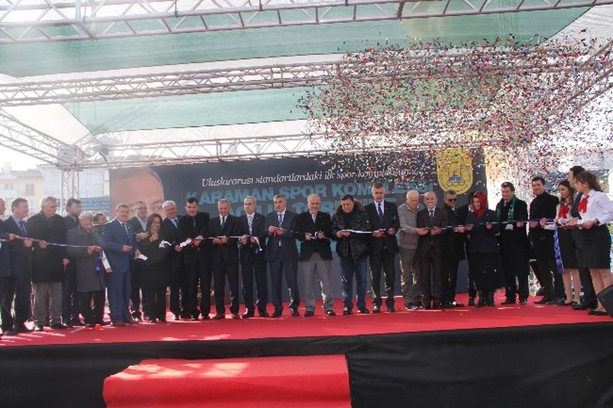 Karaman Spor Kompleksi Açıldı