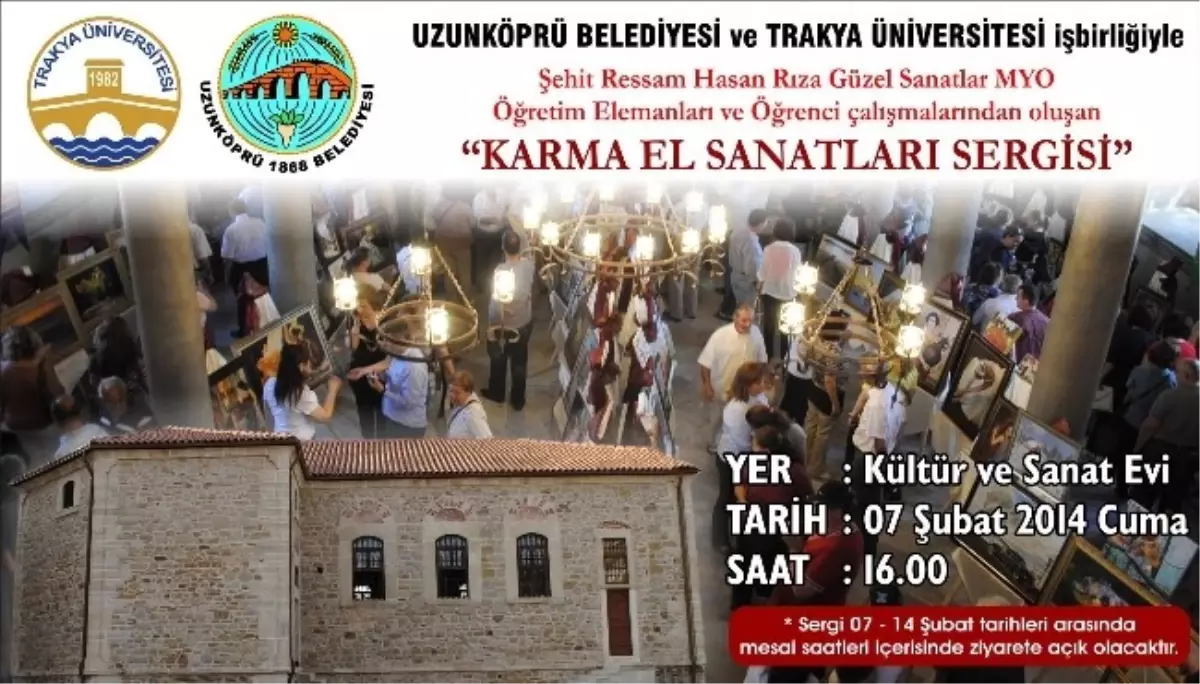 Kilisede El Sanatları Sergisi Yapılacak