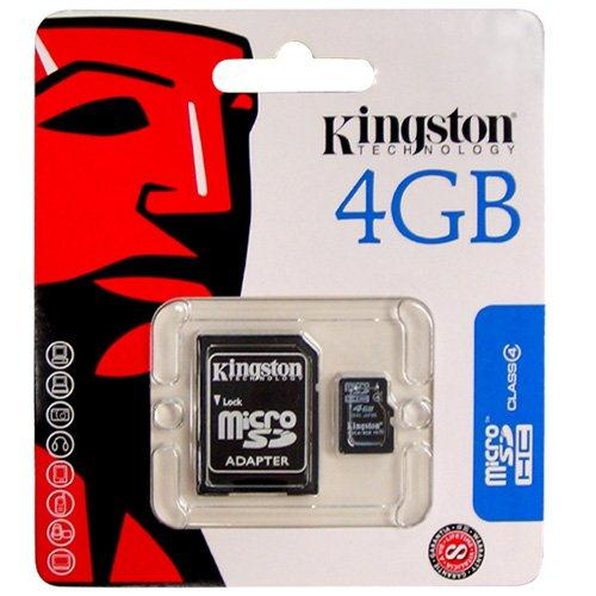 Kingston 4 Gb Microsd (Sd Adaptörlü) Card