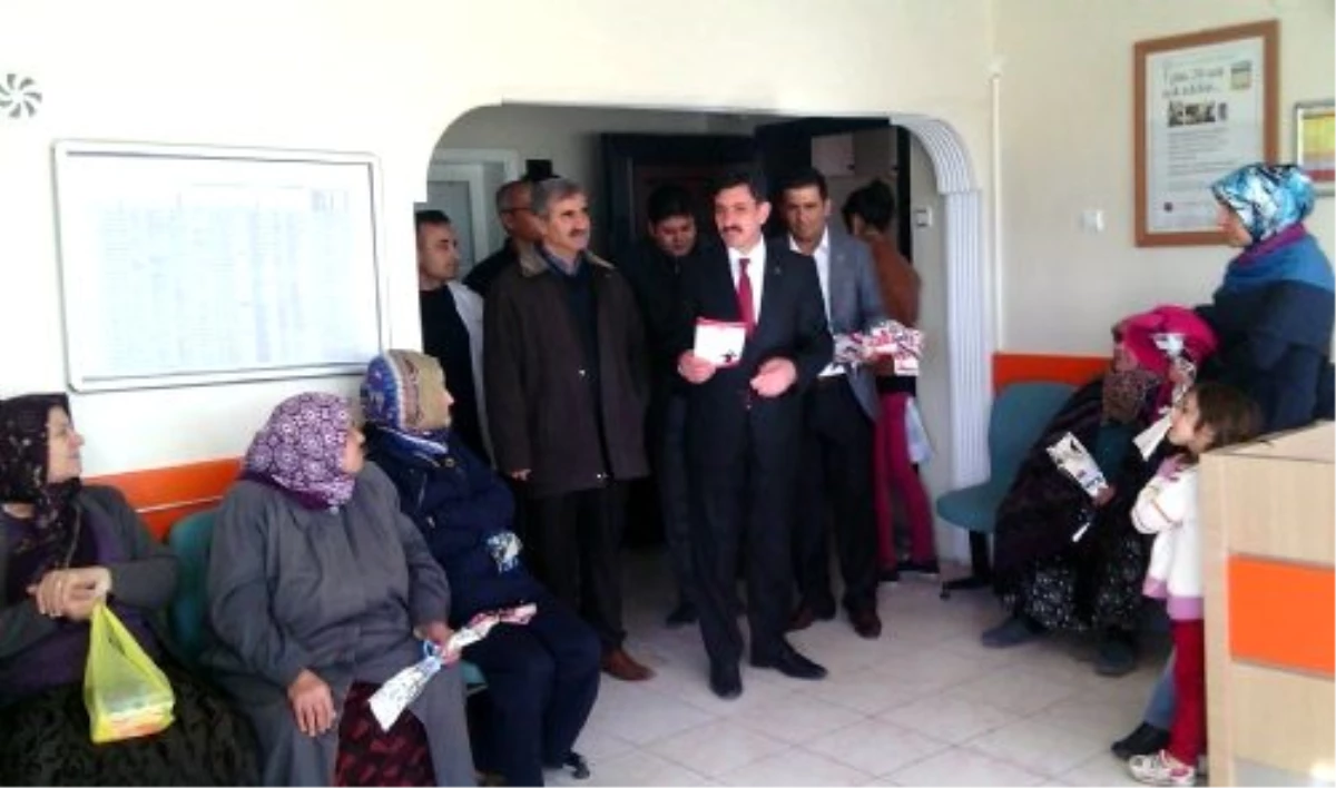 MHP Yerköy Adayı Yılmaz, Devlet Hastanesini Ziyaret Etti