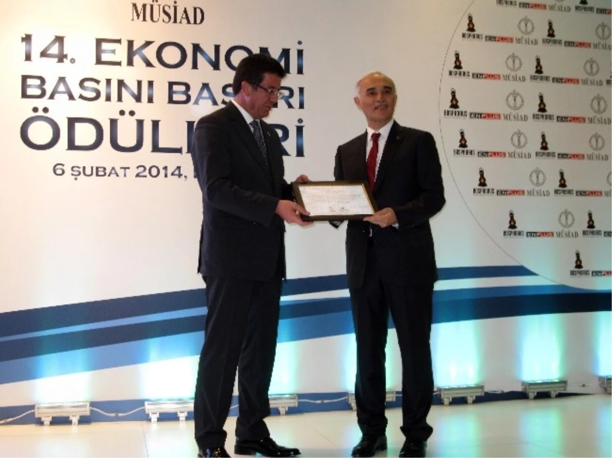 MÜSİAD 14. Ekonomi Basını Başarı Ödülleri Töreni Düzenlendi