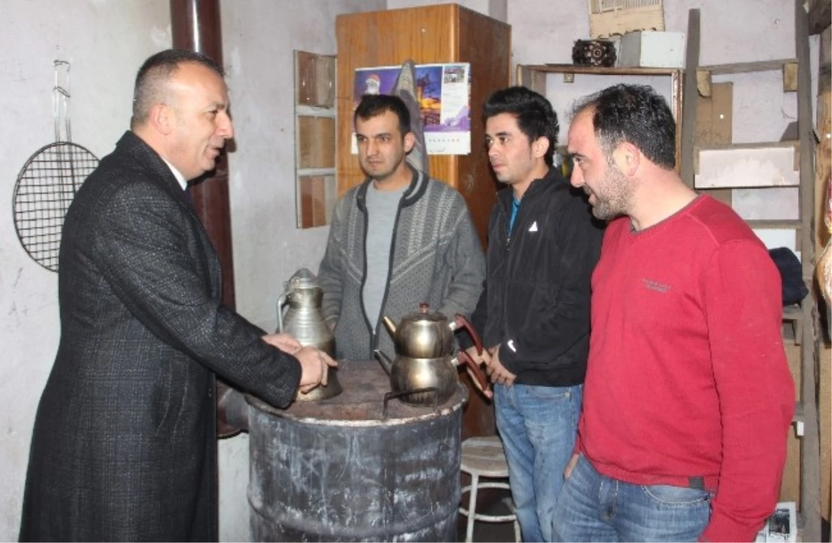 Mustafa Özata Sanayi Esnafını Gezdi