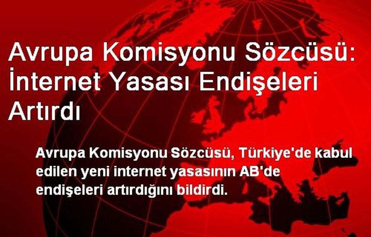 İnternet Yasası Endişeleri Artırdı