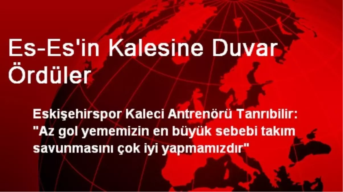 Es-Es\'in Kalesine Duvar Ördüler