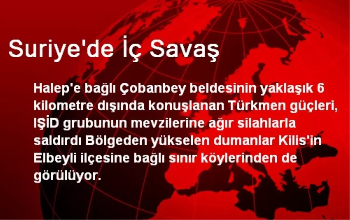 Suriye\'de İç Savaş