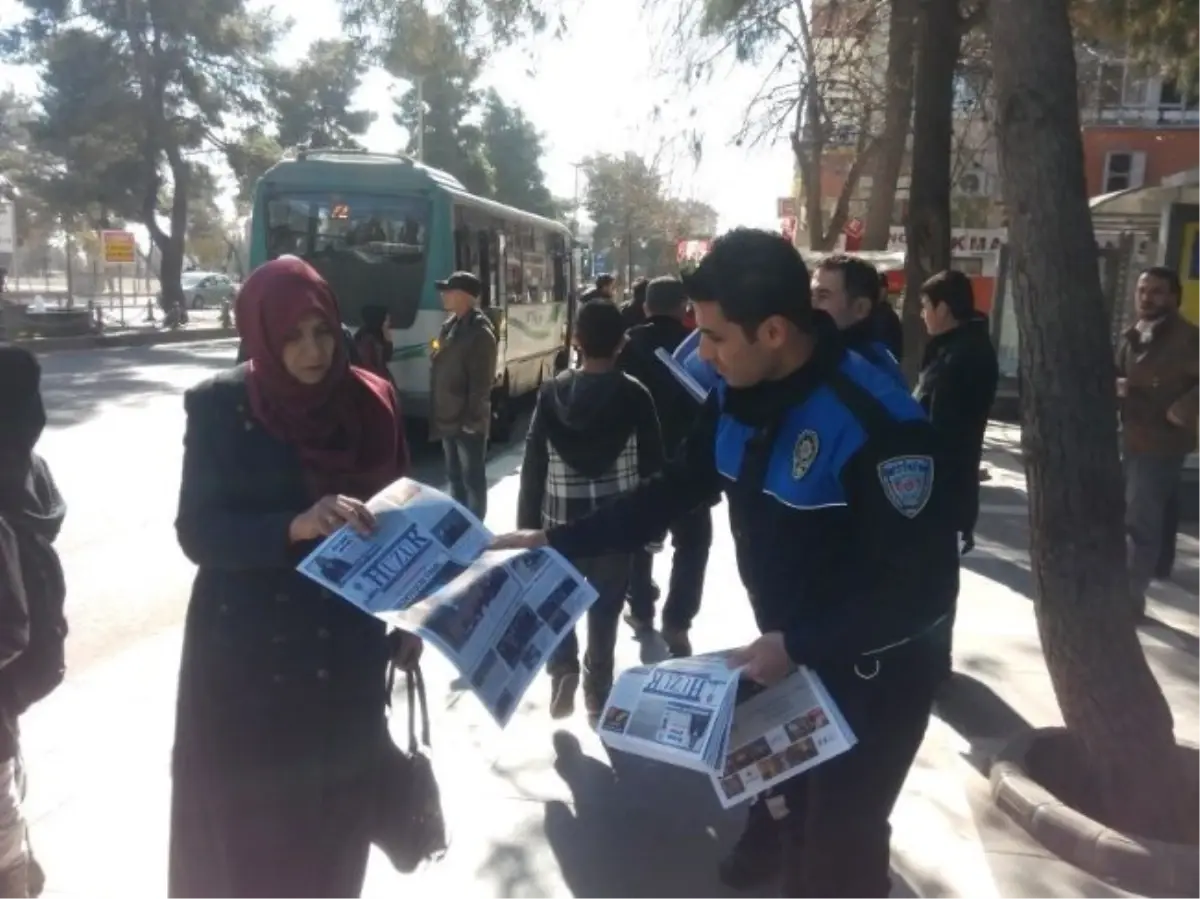 Şanlıurfa Polisinden Huzur Gazetesi