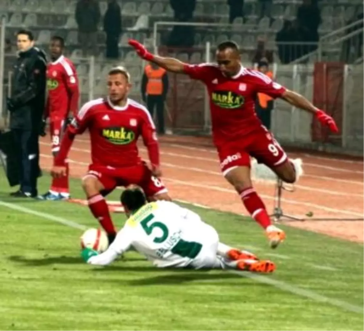 Sivasspor-Bursaspor: 1-2