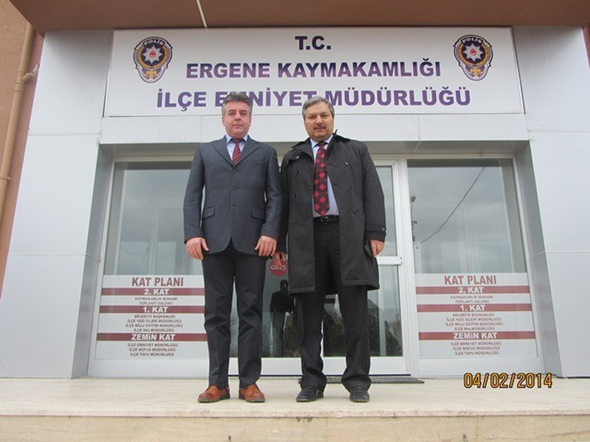 Tekirdağ İl Emniyet Müdürü Yılmaz, İlçe Emniyet Müdürlüklerini Ziyaret Etti