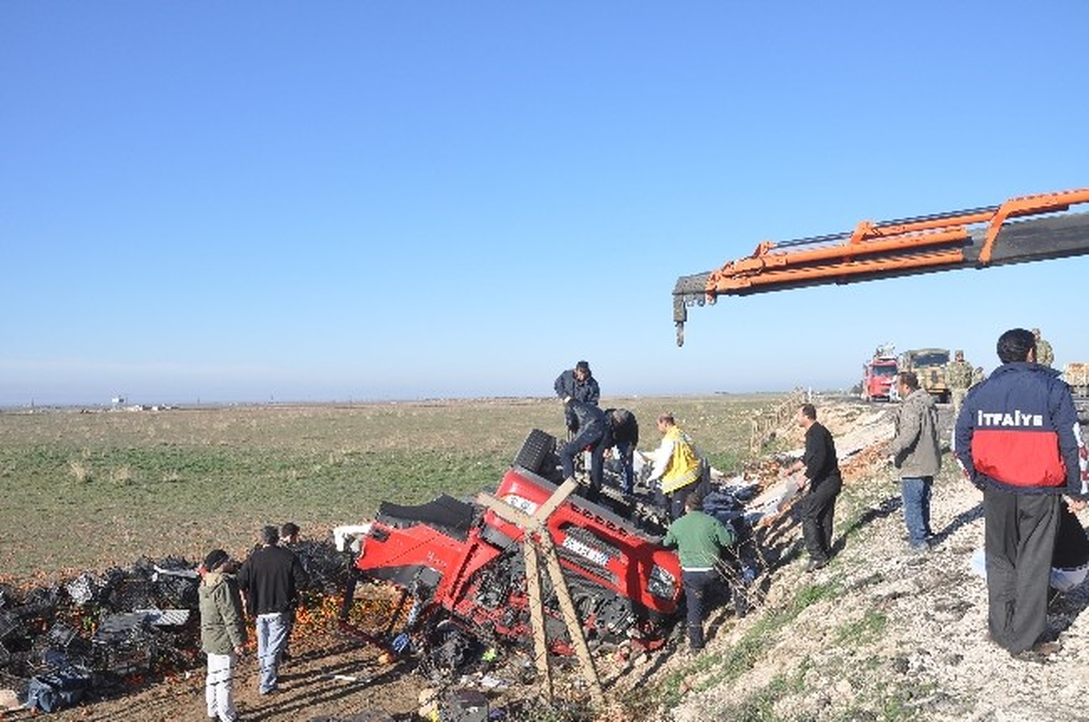 Tır Mayınlı Alana Devrildi: 3 Ölü, 1 Yaralı