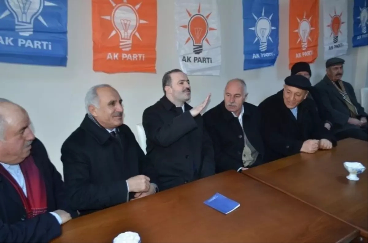 Ak Partili Özgökçe\'den Seçim Bürosu Açılışı