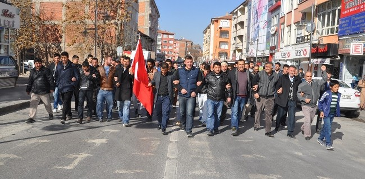 Aksaray\'da Mülteci Kampı Eylemi