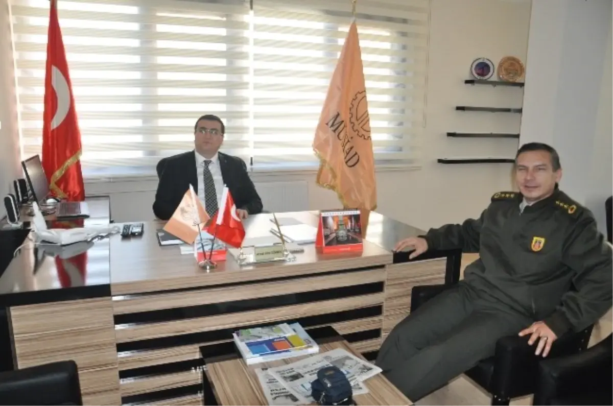 Albay Coşkun, MÜSİAD\'ı Ziyaret Etti