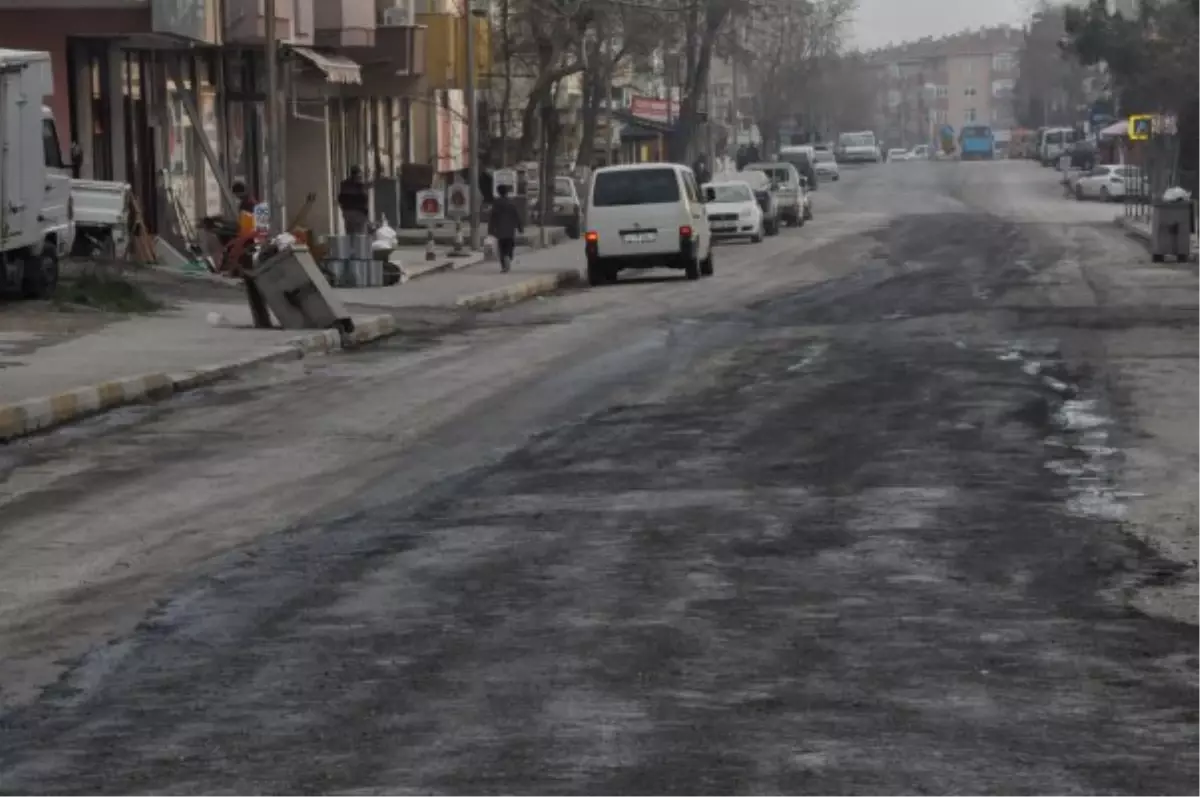 Anafartalar Caddesi\'nde Yol Çalışması