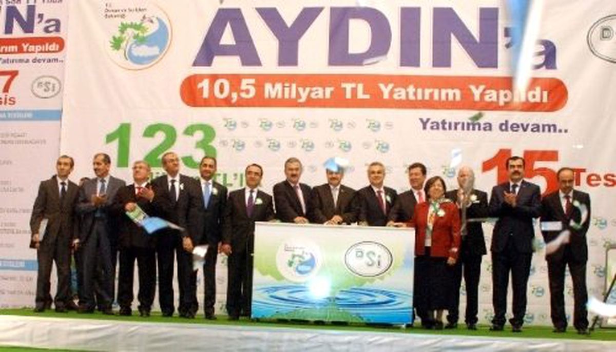 Bakan Eroğlu, Nazilli\'de toplu açılış törenine katıldı -