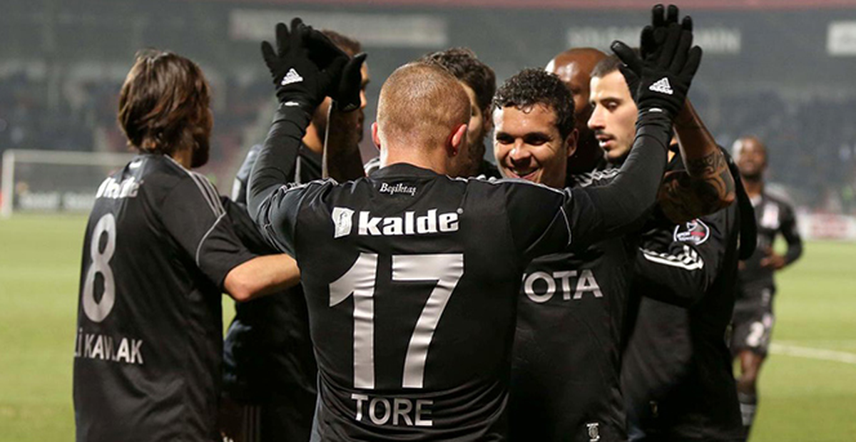 Beşiktaş Gaziantepspor'u 2-1 Yendi