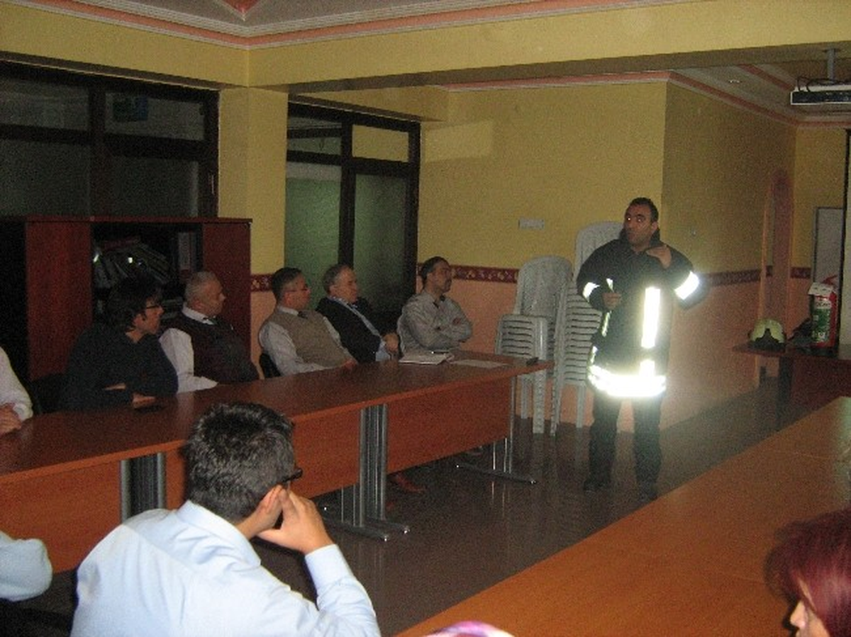 Beyşehir Devlet Hastanesinde Yangın Eğitimi