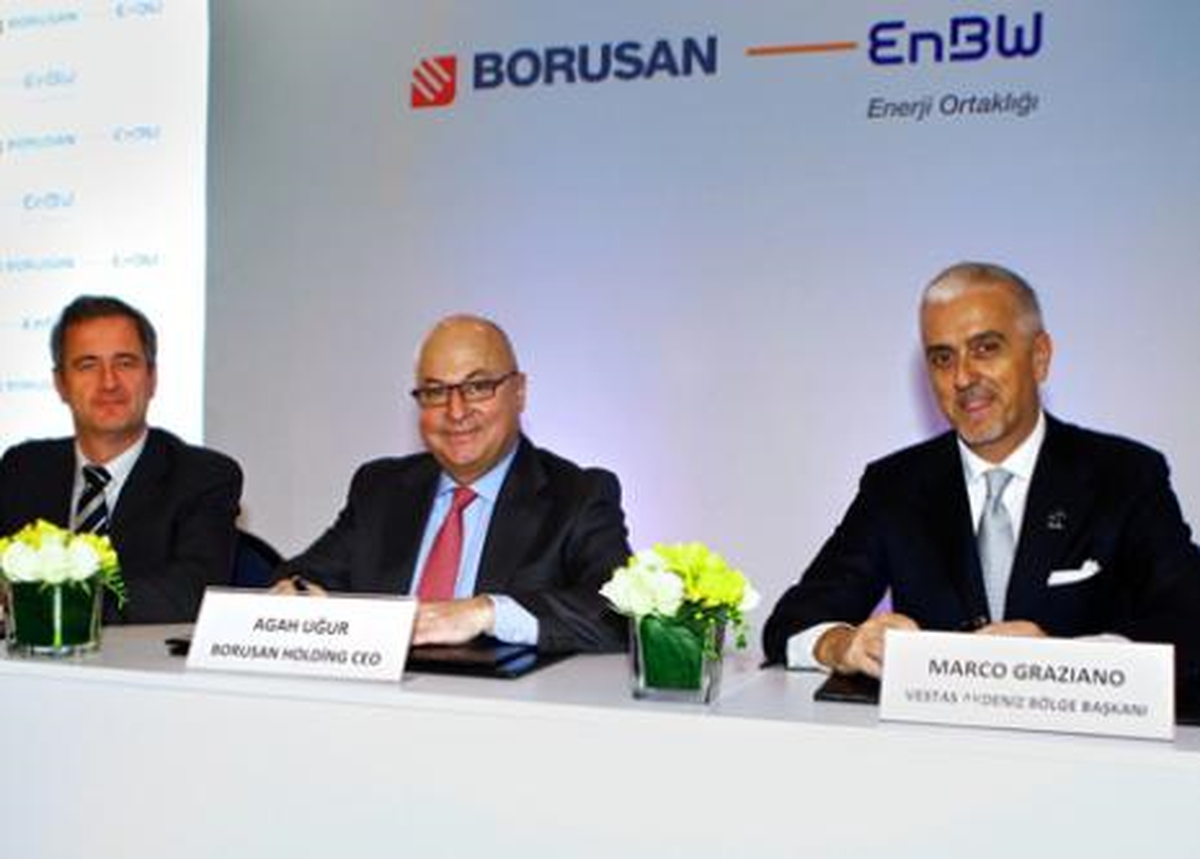 Borusan Rüzgar Enerjisi İçin Alman Devi ile Anlaştı