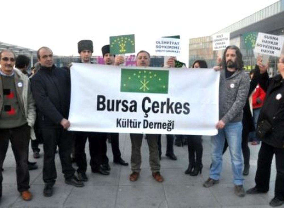 Çerkeslerden Soçi Eylemi