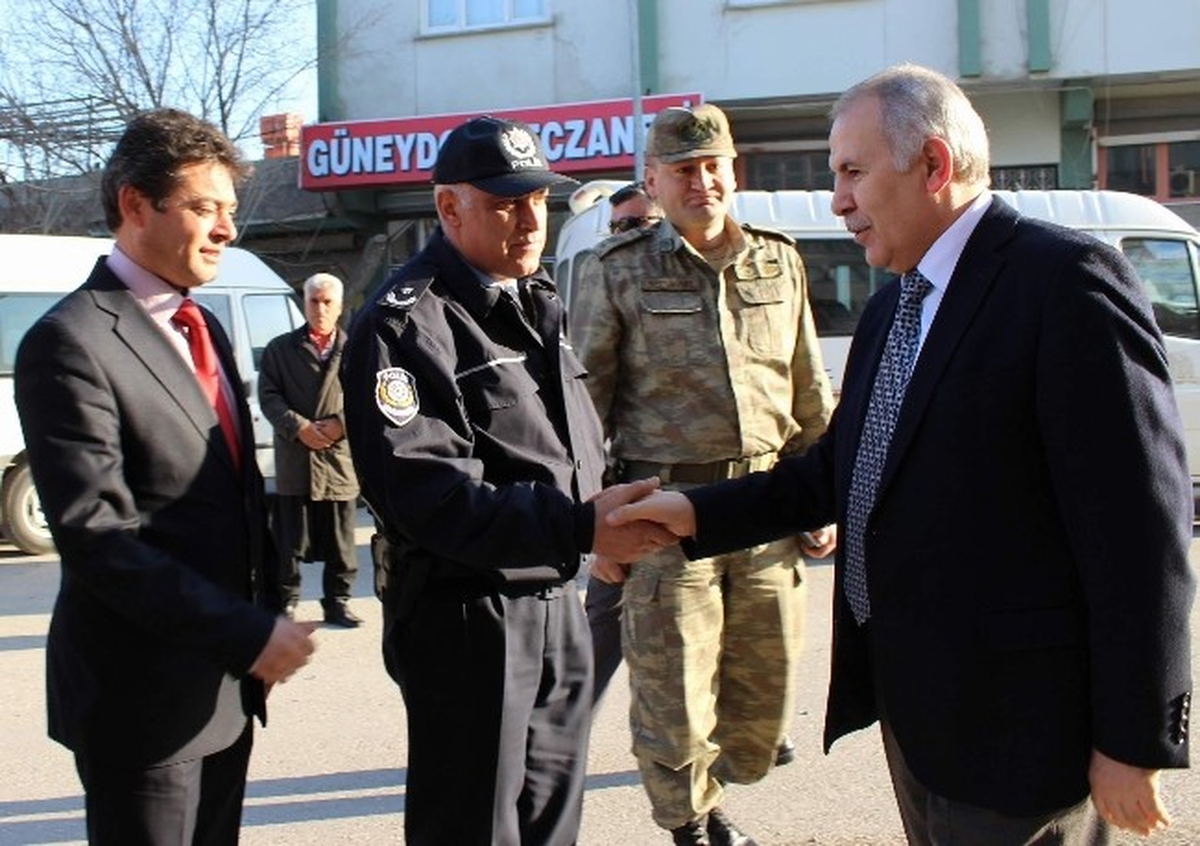 Gaziantep Valisi Erdal Ata, Yavuzeli\'ni Ziyaret Etti