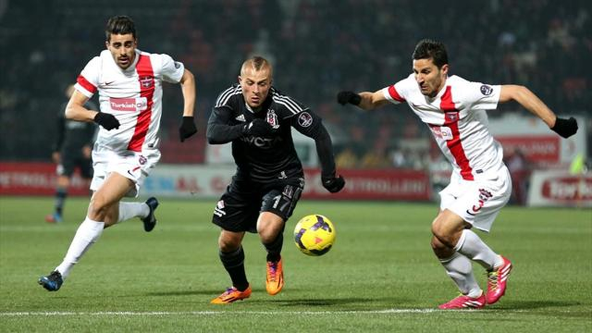 Gaziantepspor-Beşiktaş: 1-2