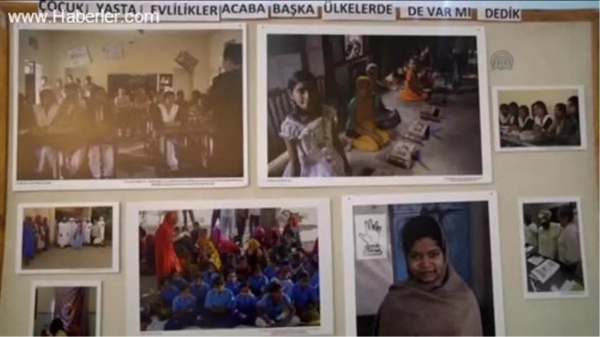 İl il dolaşarak "Çocuk Gelinlere Hayır" diyorlar -