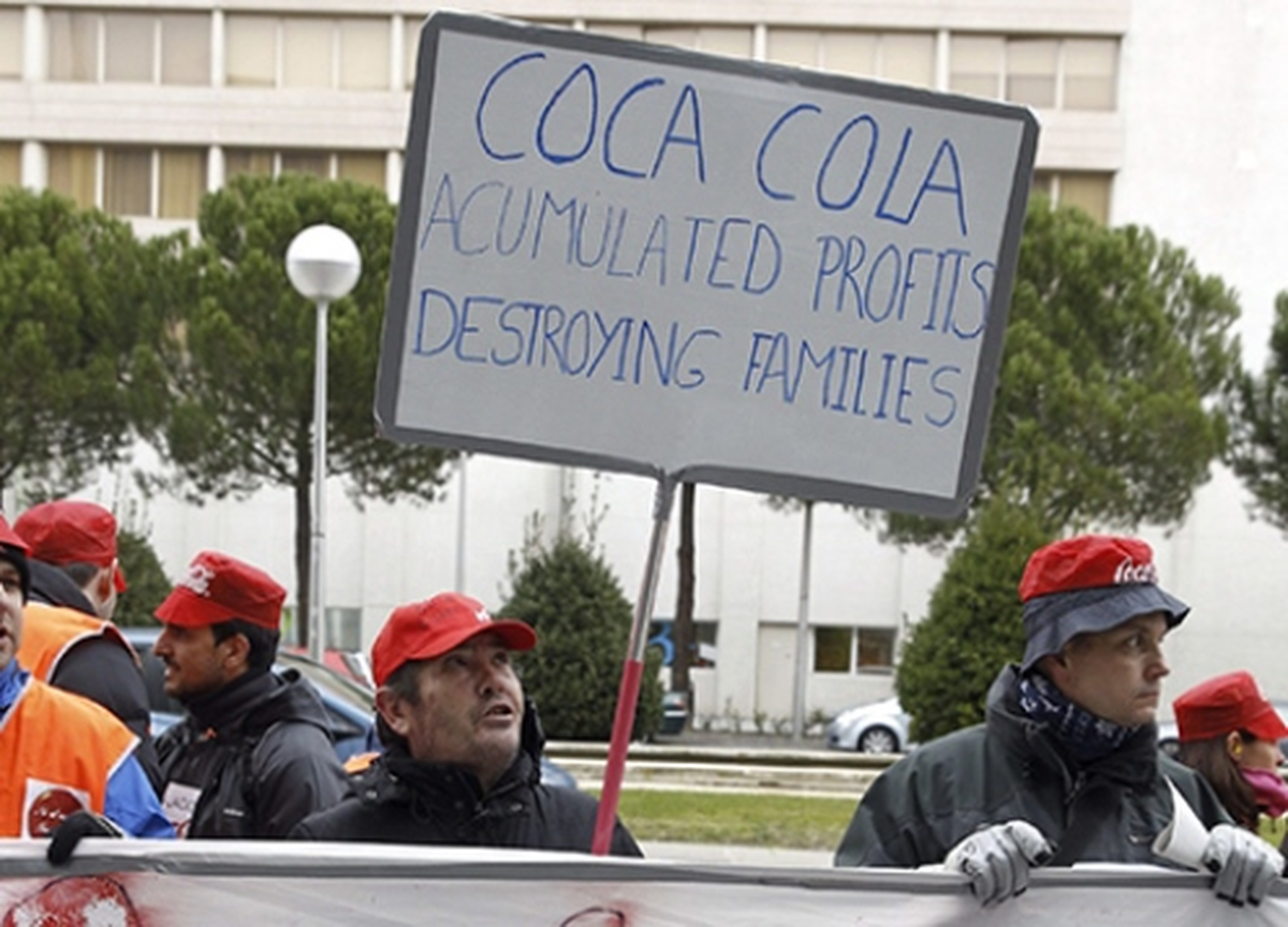 İspanya\'da Coca Cola işçileri grevde -