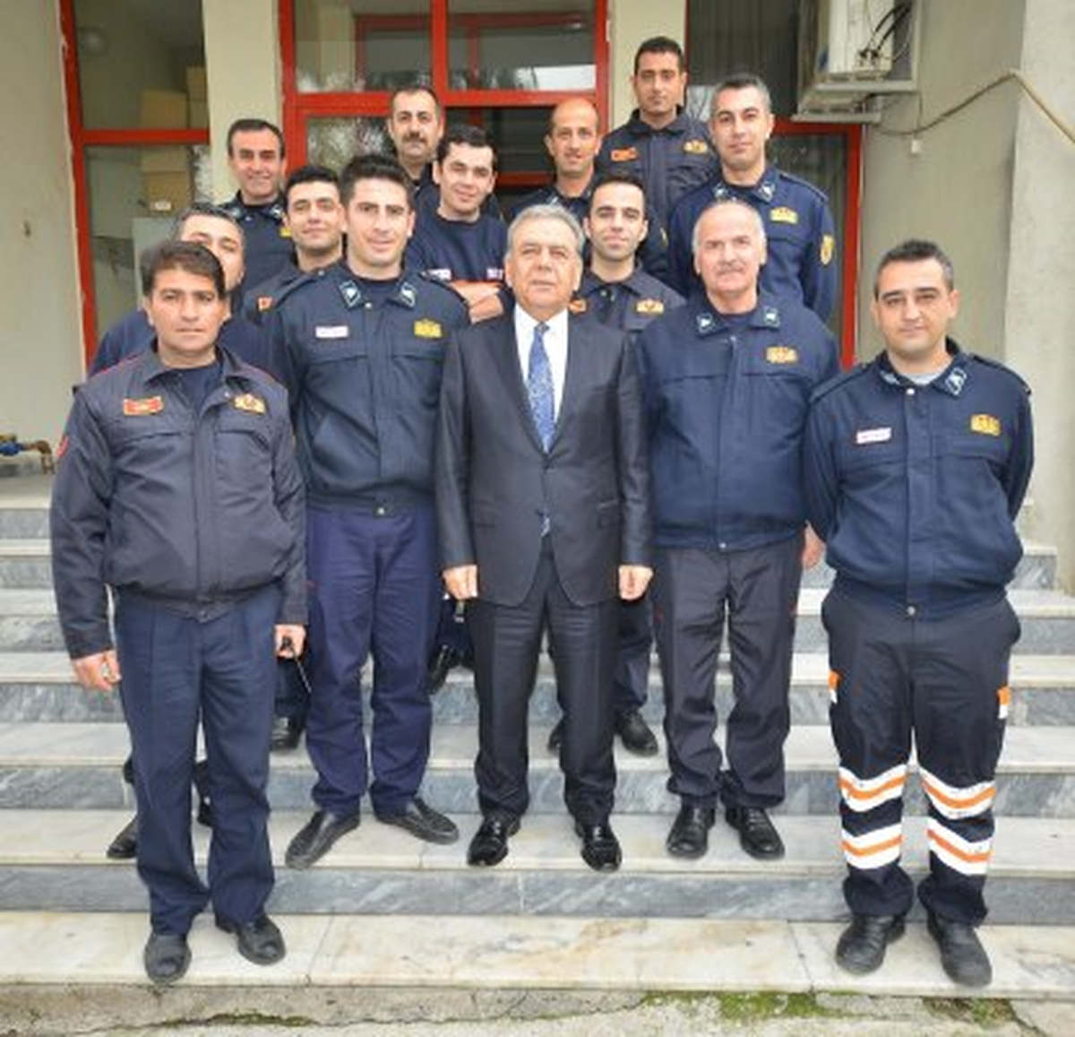 İtfaiyecilere Başkan Sürprizi