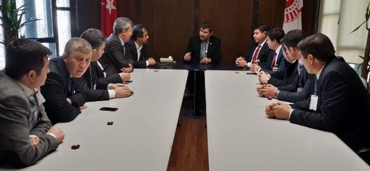 AK Partili Milletvekili Ürün, MÜSİAD Heyetini Kabul Etti