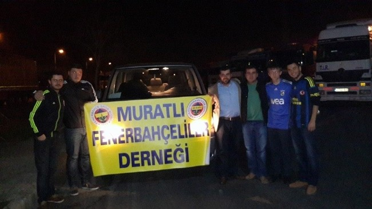 Muratlı Fenerbahçeliler Derneği Kasımpaşa Maçına Gidiyor