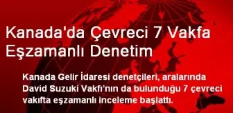 Kanada'da Çevreci 7 Vakfa Eşzamanlı Denetim