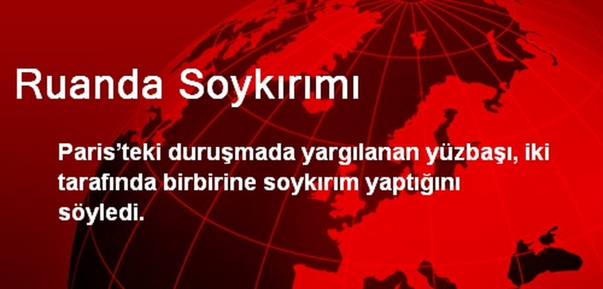 Ruanda Soykırımı