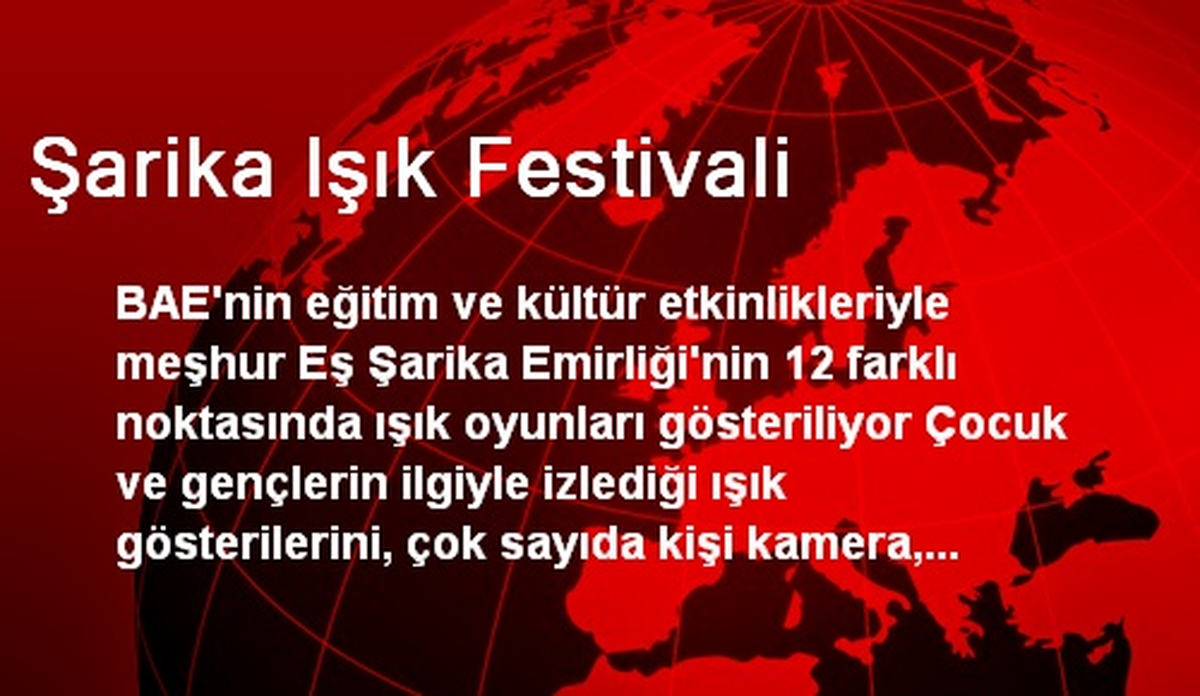 Şarika Işık Festivali