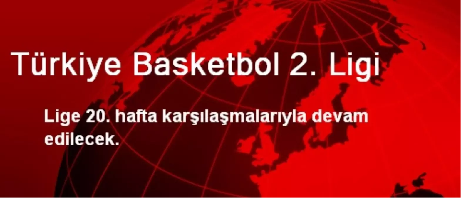 Türkiye Basketbol 2. Ligi