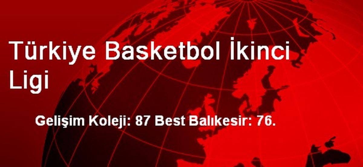 Türkiye Basketbol İkinci Ligi