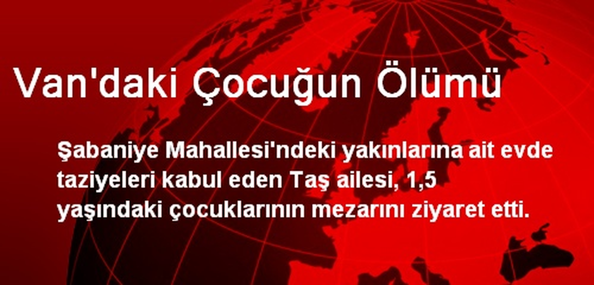 Van\'daki Çocuğun Ölümü