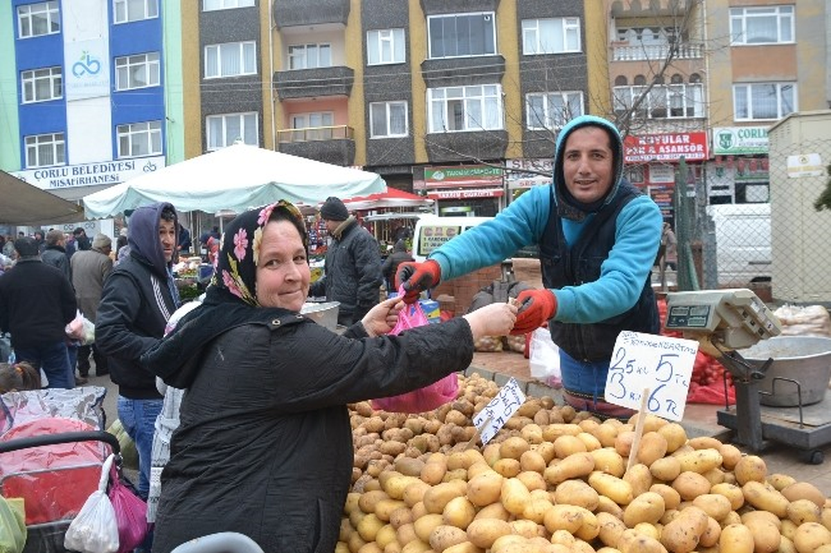 Pazarın En Pahalısı Patates