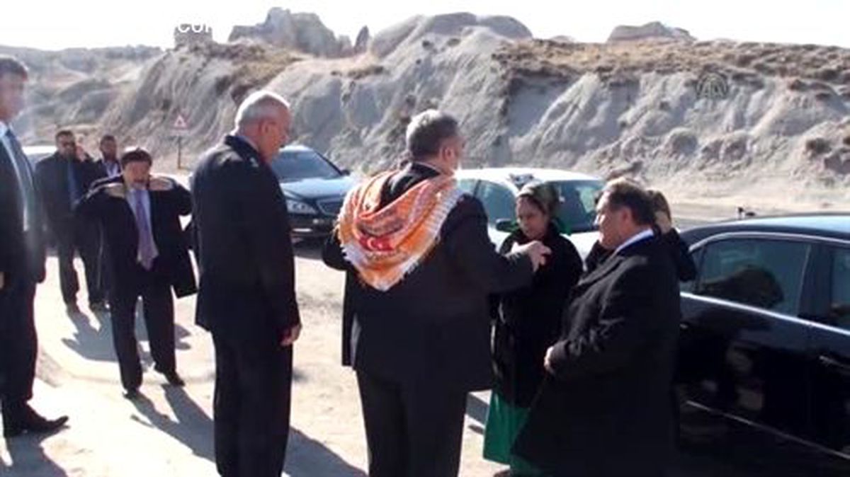 Türkmenistan Kültür Bakanı Mammedova Nevşehir\'de