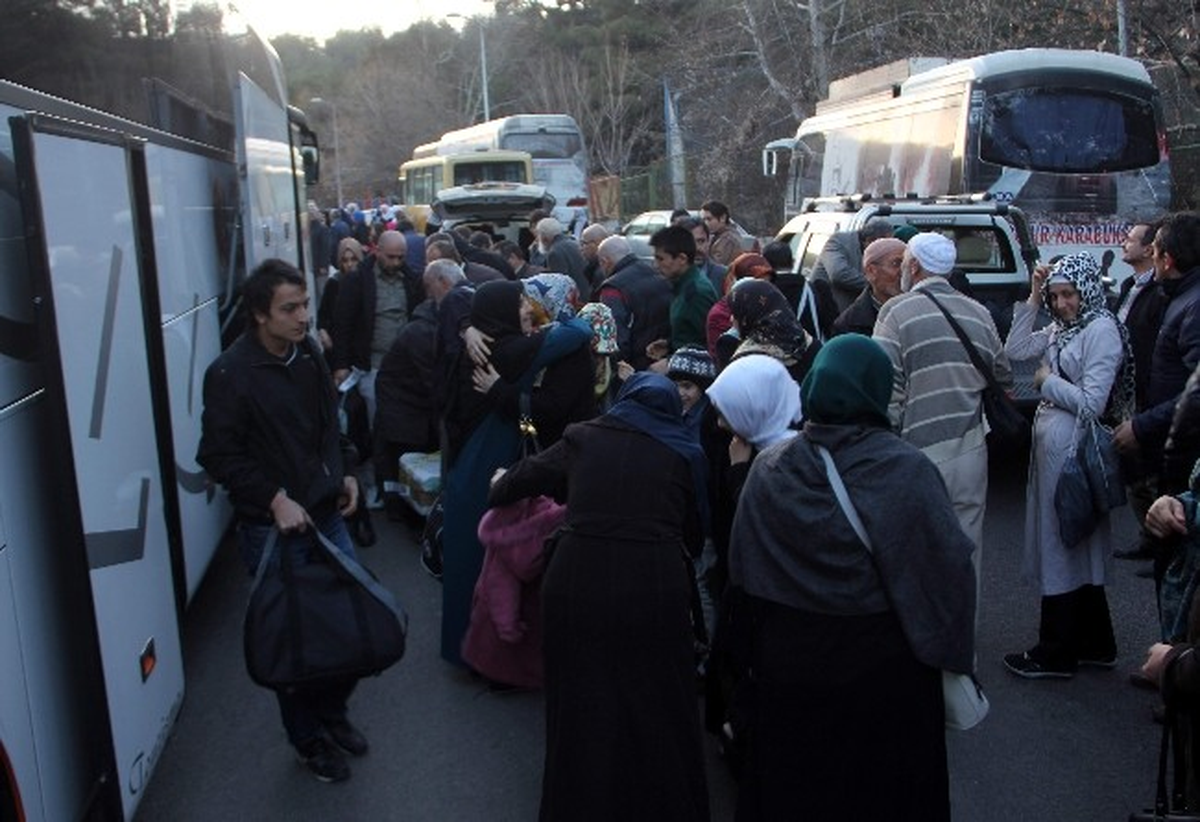 Umreye Gidenöğrenciler Yurda Dönüş Yaptı