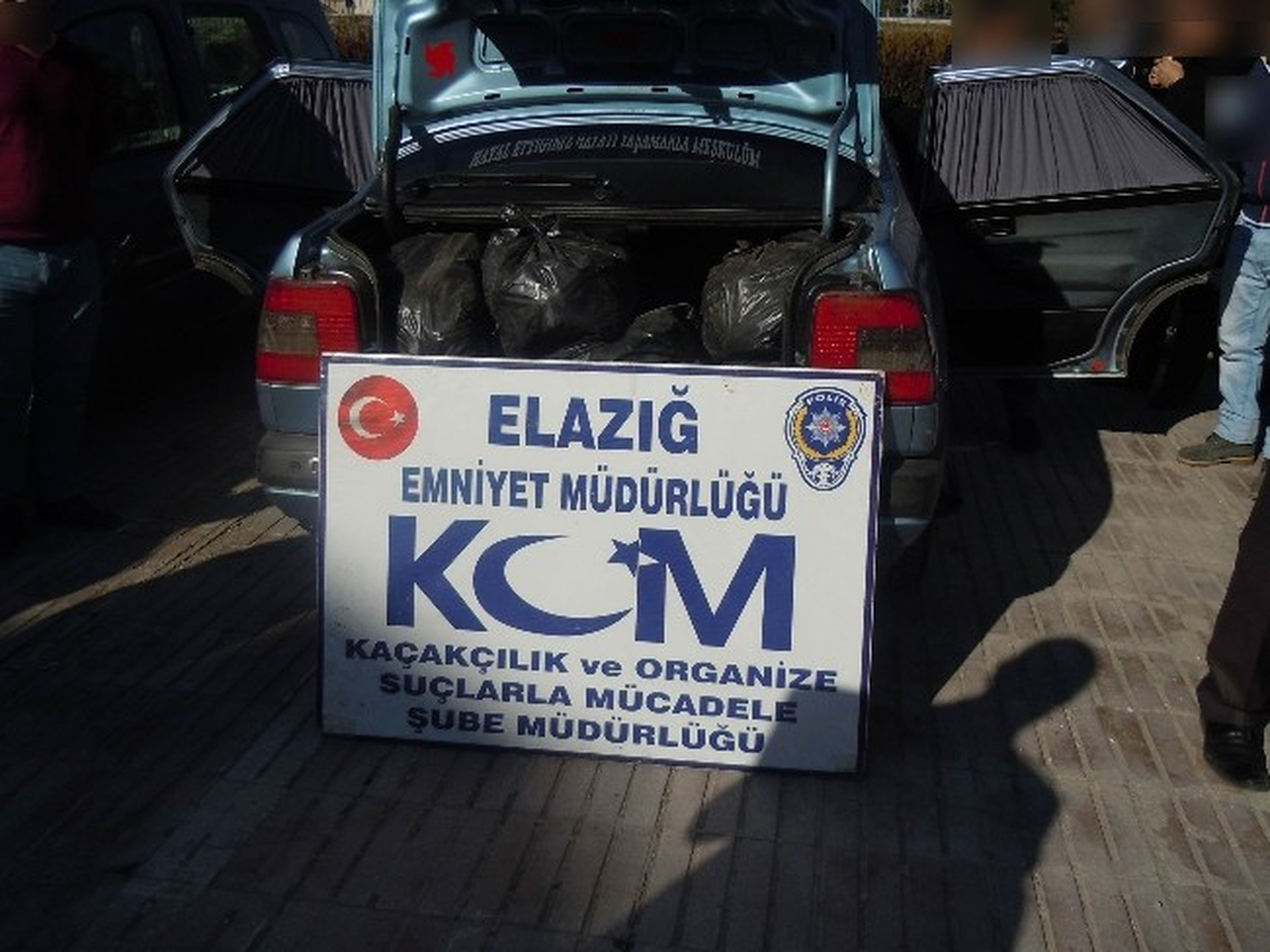 159 Kilogram Esrar Maddesi Ele Geçirildi