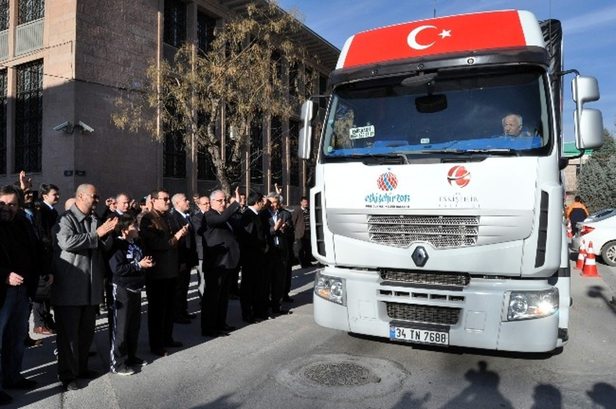 2. Yardım Tır\'ı Suriye\'ye Gönderildi